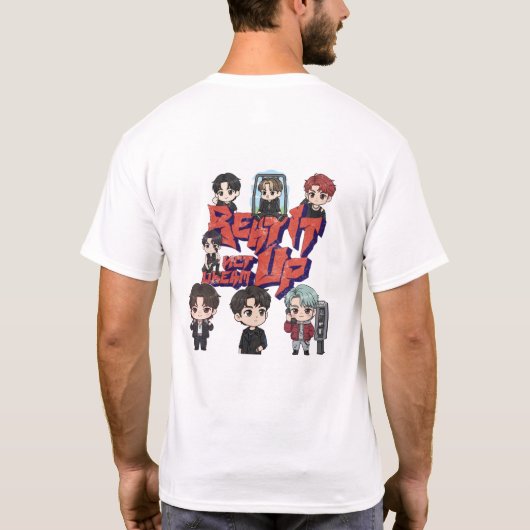 T-shirt NCT Dream Beat it up-editie (Achterkant)