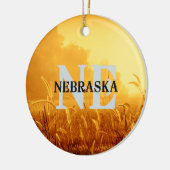 T-SHIRT Nebraska Keramisch Ornament (Links)