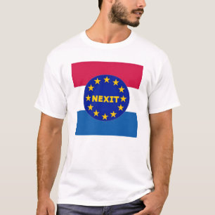 T-Shirt Nederland Vlag EU Nexit