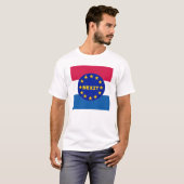 T-Shirt Nederland Vlag EU Nexit (Voorkant volledig)
