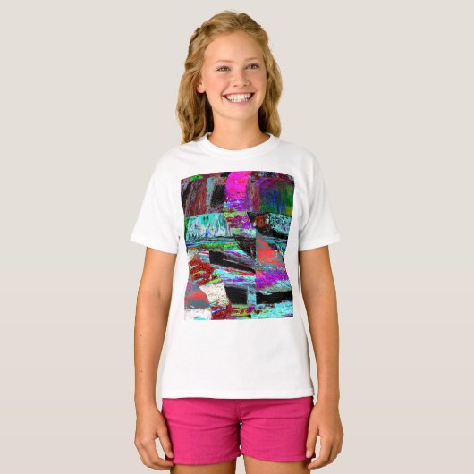 T‑Shirt – Neon Pulse T-shirt (Voorkant volledig)