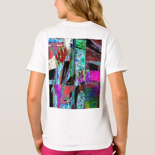 T‑Shirt – Neon Pulse T-shirt (Achterkant)