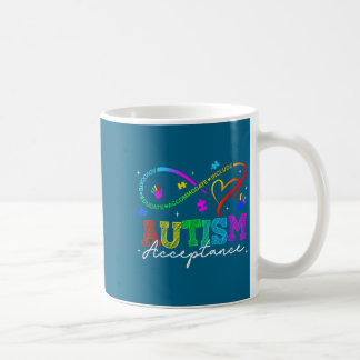 T-shirt Neurodiversiteit Autisme Bewustzijn Regenb Koffiemok