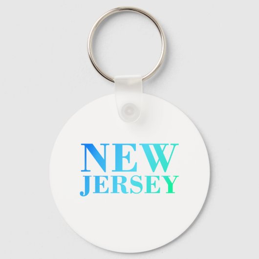 T-SHIRT New Jersey Sleutelhanger (Voorkant)