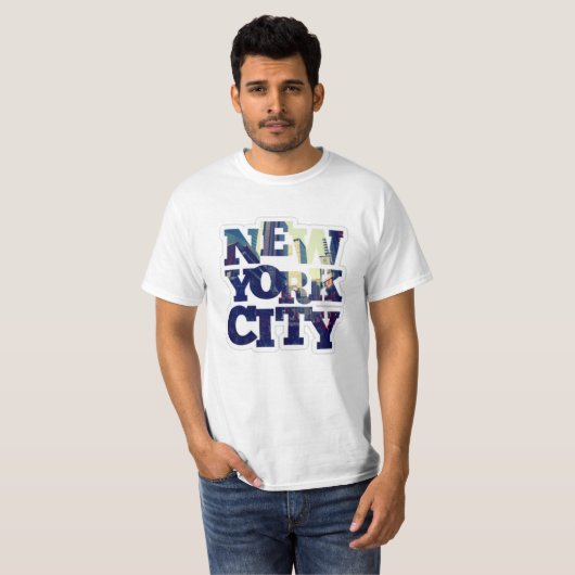 T shirt new York city (Voorkant volledig)