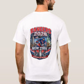 T-shirt New York Rangers 2026 (Achterkant)