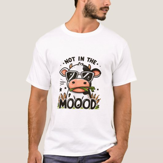 T-shirt 'Niet in de stemming' (Voorkant)