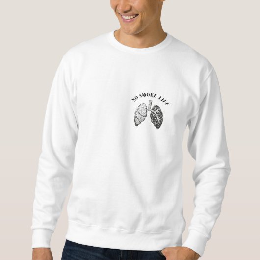 T-shirt 'niet roken' – T-shirt voor anti-rokendeba (Voorkant)
