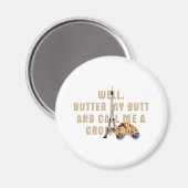 T-SHIRT Noem mij een croissant Magneet (Voorkant / Achterkant)