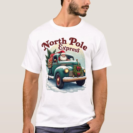 T-shirt Noordpool Express (Voorkant)