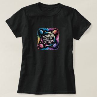 T-shirt normaal is geen optie