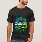 T-shirt oase bloem (Voorkant)