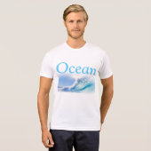 T-SHIRT/ Ocean- Design T-shirt (Voorkant volledig)