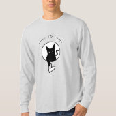 T-shirt - Ode to Love Cat van Dichteres Adiela Ako (Voorkant)