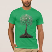 T-Shirt of green (Voorkant)
