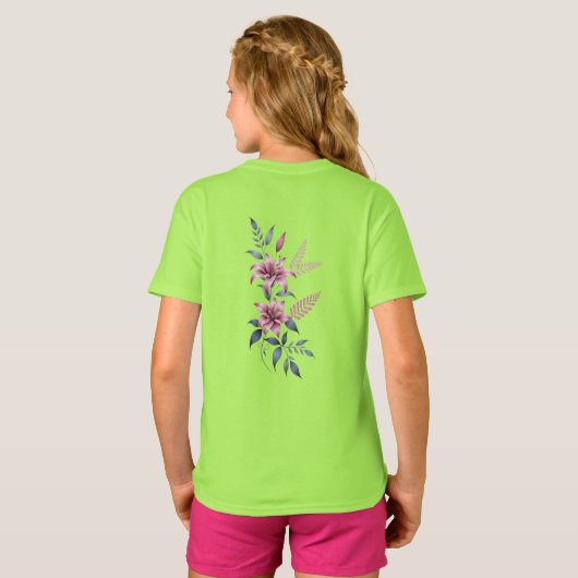 T shirt of light colour (Achterkant volledig)