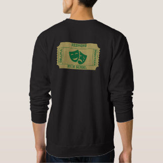 T-shirt of sweatshirt met ticketontwerp