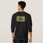 T-shirt of sweatshirt met ticketontwerp (Achterkant volledig)