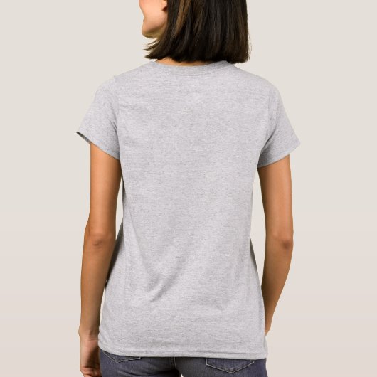 T-Shirt !ohyeah women grey (Achterkant)