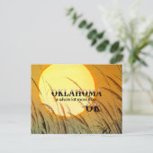 T-SHIRT Oklahoma Briefkaart (Staand voorkant)