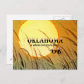 T-SHIRT Oklahoma Briefkaart (Voorkant / Achterkant)