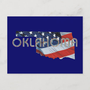 T-SHIRT Oklahoma Patriot Briefkaart