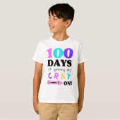 T-shirt om 100 dagen Kindergarten te vieren (Voorkant volledig)
