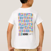 T-shirt om 100 dagen Kindergarten te vieren (Achterkant)