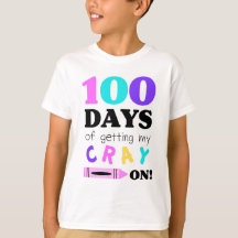 T-shirt om 100 dagen Kindergarten te vieren