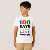 T-shirt om 100 dagen Kindergarten te vieren (Voorkant volledig)