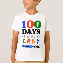 T-shirt om 100 dagen Kindergarten te vieren