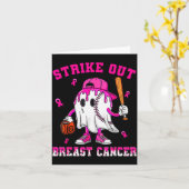 T-shirt om borstkanker te verslaan, jongen, baseba kaart (Gele Bloem)