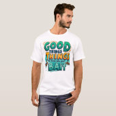 T-shirt om Positiviteit te Vangen (Voorkant volledig)