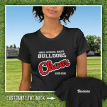 T-shirt om schoolgeest aan te moedigen