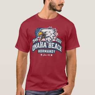 T-shirt Omaha Beach 1944 2024 D-Day 80