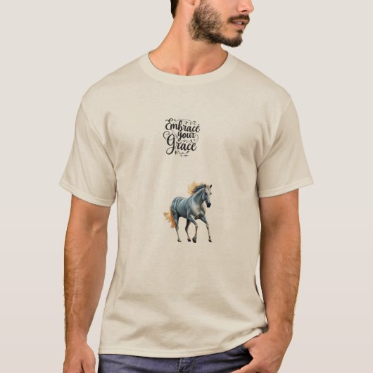 T-Shirt: Omarm uw genade T-shirt (Voorkant)
