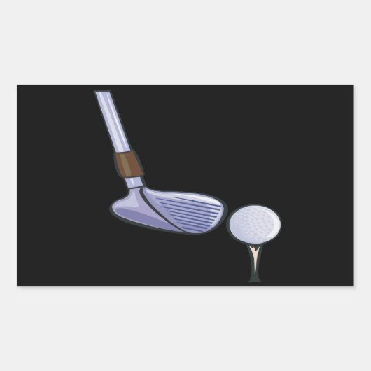 T-shirt omhoog rechthoekige sticker (Voorkant)