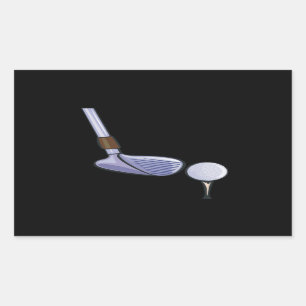 T-shirt omhoog rechthoekige sticker