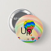 T-SHIRT omhoog Ronde Button 5,7 Cm (Voorkant /achterkant)