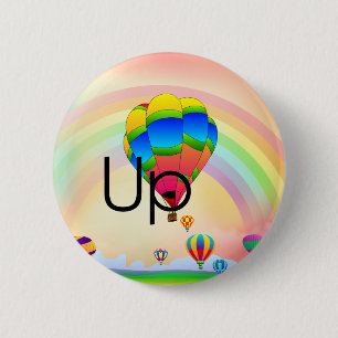 T-SHIRT omhoog Ronde Button 5,7 Cm