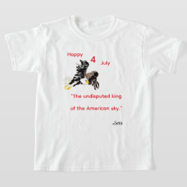 T-shirt: onbetwiste Koning, de Kale Arend. T-shirt