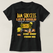 T-shirt onder constructie (Design voorkant)