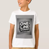 T-shirt One Line Wonder (Voorkant)