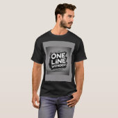T-shirt One Line Wonder (Voorkant volledig)