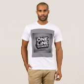 T-shirt One Line Wonder (Voorkant volledig)