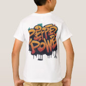 T-shirt ontwerp: (Achterkant)