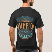 T-shirt ontwerp: "Champion (Achterkant)