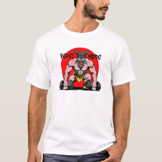 T-shirt ontwerp in beast mode