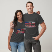 T-shirt ontwerp met de tekst "God Bless America." (Unisex)