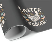 T-shirt ontwerp met "Easter Egg Chicken" Cadeaupapier (Rol Hoek)